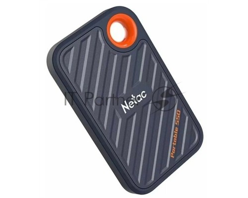 Накопитель SSD External Netac 1.0Tb ZX20 <NT01ZX20-001T-32BL> (USB3.2 Gen2 x2 Type C, up to 2000/1800MBs, 71.5x43.5x8mm, Plastic) Black
