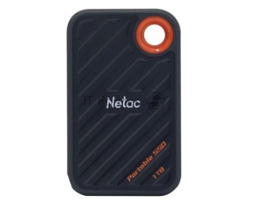 Накопитель SSD External Netac 1.0Tb ZX20 <NT01ZX20-001T-32BL> (USB3.2 Gen2 x2 Type C, up to 2000/1800MBs, 71.5x43.5x8mm, Plastic) Black