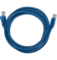 Rexant (02-0104-3) Патч-корд U/UTP, CAT 5e, RJ45-RJ45, 26AWG, LSZH, синий, 3м