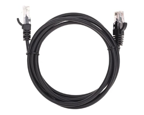 [Патч-корды (сетевые, телефонные)] Rexant (02-0102-105) Патч-корд U/UTP, CAT 5e, RJ45-RJ45, 26AWG, LSZH, черный, 1,5м