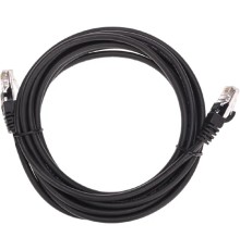 Rexant (02-0102-3) Патч-корд U/UTP, CAT 5e, RJ45-RJ45, 26AWG, LSZH, черный, 3м