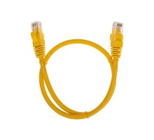 Rexant (02-0295-05) Патч-корд U/UTP, CAT 6, RJ45-RJ45, 26AWG, LSZH, желтый, 0,5м