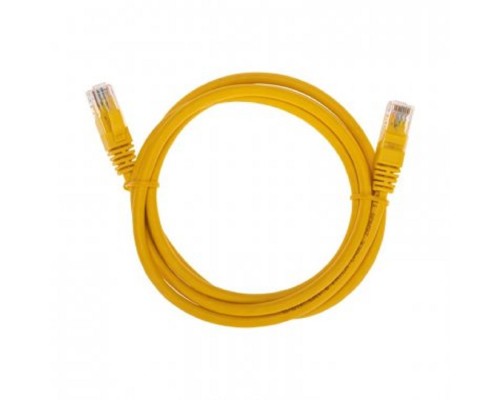 [Патч-корды (сетевые, телефонные)] Rexant (02-0295-105) Патч-корд U/UTP, CAT 6, RJ45-RJ45, 26AWG, LSZH, желтый, 1,5м