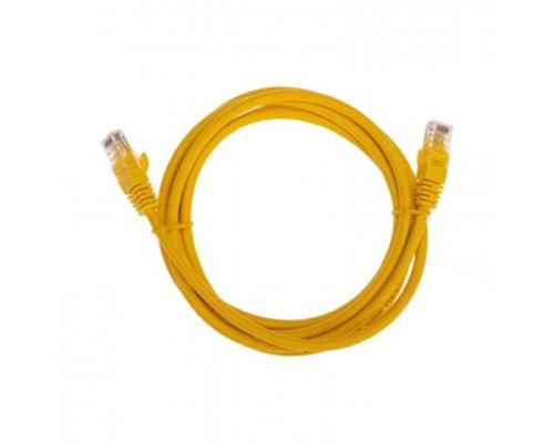 [Патч-корды (сетевые, телефонные)] Rexant (02-0295-2) Патч-корд U/UTP, CAT 6, RJ45-RJ45, 26AWG, LSZH, желтый, 2м