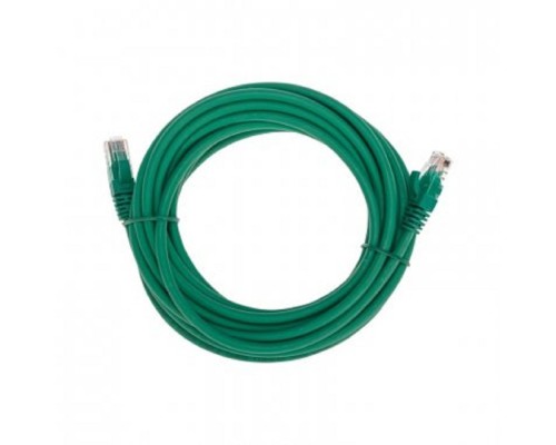 [Патч-корды (сетевые, телефонные)] Rexant (02-0296-5) Патч-корд U/UTP, CAT 6, RJ45-RJ45, 26AWG, LSZH, зеленый, 5м