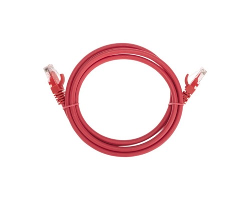 [Патч-корды (сетевые, телефонные)] Rexant (02-0293-105) Патч-корд U/UTP, CAT 6, RJ45-RJ45, 26AWG, LSZH, красный, 1,5м