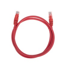 Rexant (02-0293-1) Патч-корд U/UTP, CAT 6, RJ45-RJ45, 26AWG, LSZH, красный, 1м
