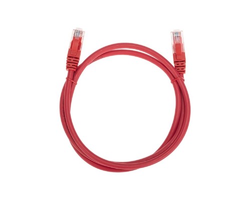 [Патч-корды (сетевые, телефонные)] Rexant (02-0293-1) Патч-корд U/UTP, CAT 6, RJ45-RJ45, 26AWG, LSZH, красный, 1м