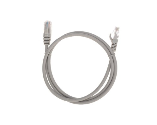 [Патч-корды (сетевые, телефонные)] Rexant (02-0290-1) Патч-корд U/UTP, CAT 6, RJ45-RJ45, 26AWG, LSZH, серый, 1м