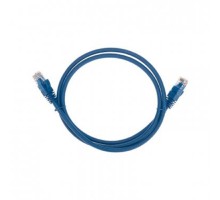 Rexant (02-0294-1) Патч-корд U/UTP, CAT 6, RJ45-RJ45, 26AWG, LSZH, синий, 1м