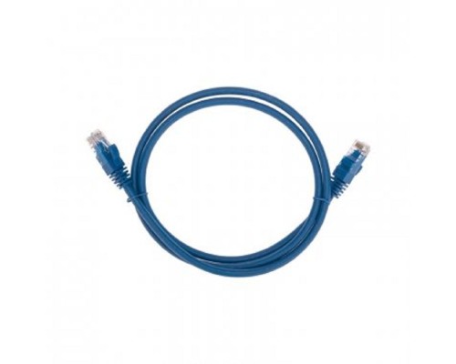 [Патч-корды (сетевые, телефонные)] Rexant (02-0294-1) Патч-корд U/UTP, CAT 6, RJ45-RJ45, 26AWG, LSZH, синий, 1м
