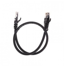Rexant (02-0292-05) Патч-корд U/UTP, CAT 6, RJ45-RJ45, 26AWG, LSZH, черный, 0,5м