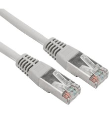 Rexant (18-8004-1) Шнур коммутационный, патч-корд F/UTP RJ45-RJ45, CAT 5e, LSZH серый, 1,5м