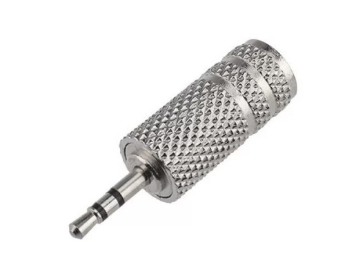 [Переходник] Rexant (14-0105) Переходник 2,5мм стерео штекер - 3,5мм стерео гнездо, металл