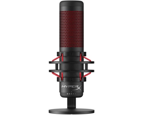 Микрофон проводной HyperX QuadCast 3м черный