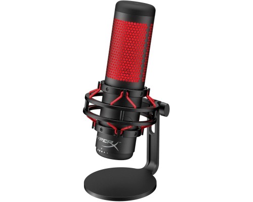 Микрофон проводной HyperX QuadCast 3м черный