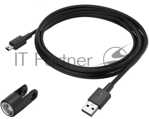Микрофон проводной HyperX QuadCast 3м черный