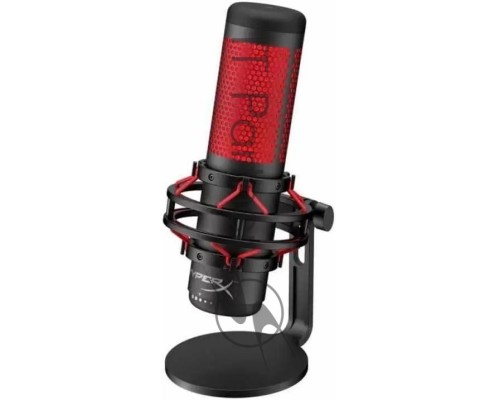 Микрофон проводной HyperX QuadCast 3м черный