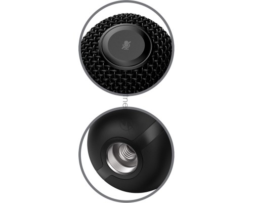 Микрофон проводной HyperX SoloCast 2м черный