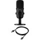 Микрофон проводной HyperX SoloCast 2м черный
