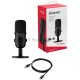 Микрофон проводной HyperX SoloCast 2м черный