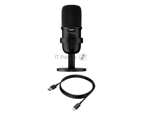 Микрофон проводной HyperX SoloCast 2м черный
