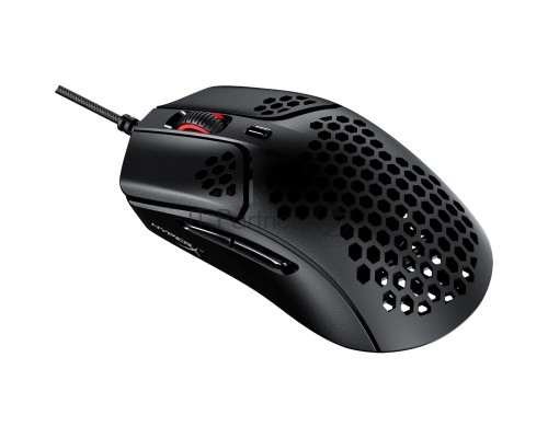 Мышь проводная HyperX Pulsefire Haste черный, 16000 dpi, USB, кнопки - 6