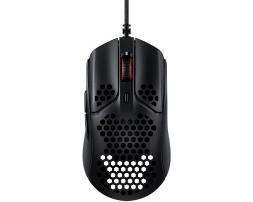 Мышь проводная HyperX Pulsefire Haste черный, 16000 dpi, USB, кнопки - 6