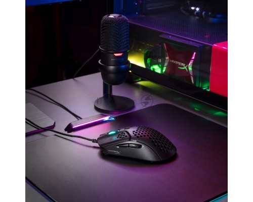 Мышь проводная HyperX Pulsefire Haste черный, 16000 dpi, USB, кнопки - 6