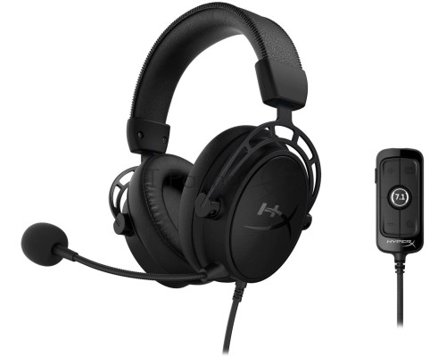 Наушники с микрофоном HyperX Cloud Alpha S Blackout черный 1м мониторные оголовье (4P5L2AA)