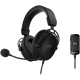 Наушники с микрофоном HyperX Cloud Alpha S Blackout черный 1м мониторные оголовье (4P5L2AA)