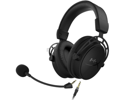 Наушники с микрофоном HyperX Cloud Alpha S Blackout черный 1м мониторные оголовье (4P5L2AA)