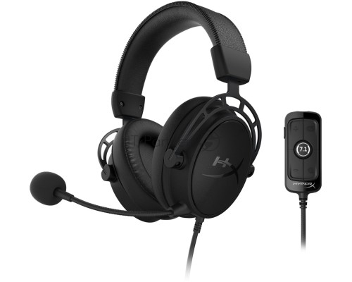 Наушники с микрофоном HyperX Cloud Alpha S Blackout черный 1м мониторные оголовье (4P5L2AA)