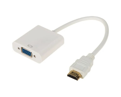 [Переходник] Rexant (17-6934) Переходник штекер HDMI - гнездо VGA, провод + шнур стерео 3,5мм с питанием