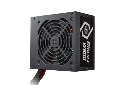 [Блок питания] Блок питания CoolerMaster Elite NEX W600 230V Active PFC КПД > 85% 200-240V. Надежный выбор для обычного пользователя ПК. Входящий в комплект 120-мм тихий вентилятор, MPW-6001-ACBW-BEU