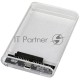 Внешний корпус для HDD/SSD AgeStar 3UB2P6C SATA III пластик прозрачный 2.5