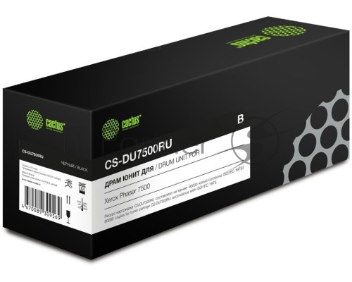 Блок фотобарабана Cactus 108R00861 CS-DU7500RU ч/б:80000стр. для Phaser 7500 Xerox