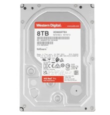 8TB WD Red Pro (WD8005FFBX) {Serial ATA III, 7200- rpm, 256Mb, 3.5