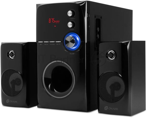 Колонки GMNG OK-471 2.1 черный 60Вт BT