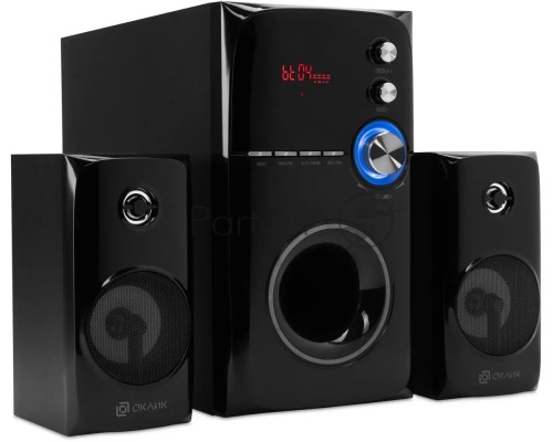 Колонки GMNG OK-471 2.1 черный 60Вт BT