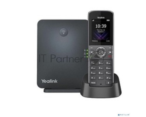 Телефон YEALINK DECT-трубка Yealink W73P DECT (база W70B+трубка W73H) до 10 SIP-аккаунтов, до 10 трубок на базу, до 20 одноврем. Вызовов