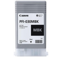 Картридж/ INK TANK PFI-030 MATTE BLACK черный матовый (55мл) для Canon imagePROGRAF TA-20, TA-30, TM-240, TM-340