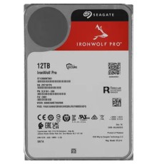 12TB Seagate Ironwolf Pro (ST12000NT001) {SATA 6.0Gb/s, 7200 rpm, 256mb buffer, 3.5