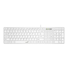 Клавиатура Genius SlimStar 126 White USB [31310017410]