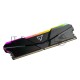 Оперативная память DDR4 Netac Shadow RGB 16GB (2x8GB) 3600MHz CL18 1.35V / NTSRD4P36DP-16E / Gray / with radiator