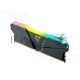 Оперативная память DDR4 Netac Shadow RGB 16GB (2x8GB) 3600MHz CL18 1.35V / NTSRD4P36DP-16E / Gray / with radiator