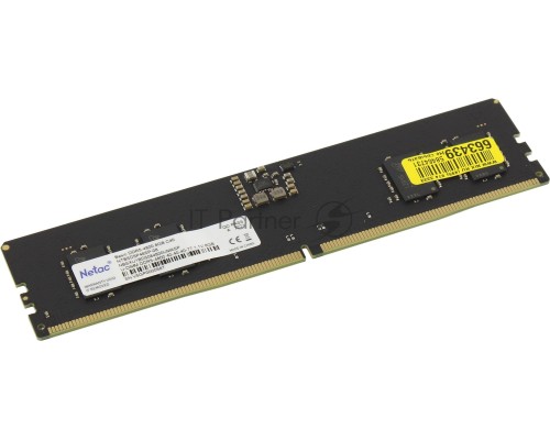 Оперативная память Netac 8GB DDR5 4800MHz Basic CL40 1.1V / NTBSD5P48SP-08