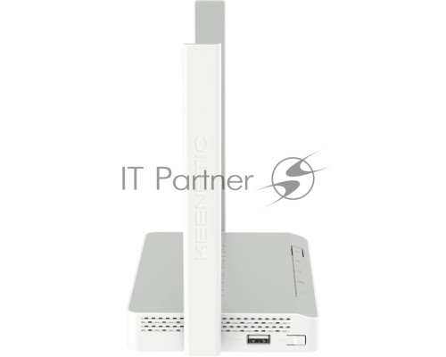 Роутер беспроводной Keenetic Extra (KN-1713) с Mesh Wi-Fi 5 AC1200, 4-портовым Smart-коммутатором и многофункциональным портом USB