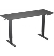 Стол компьютерный Cactus CS-EDL-BBK, ДСП, черный