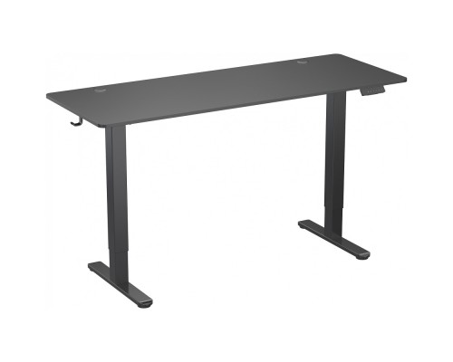 [расходные материалы] Стол компьютерный Cactus CS-EDL-BBK, ДСП, черный